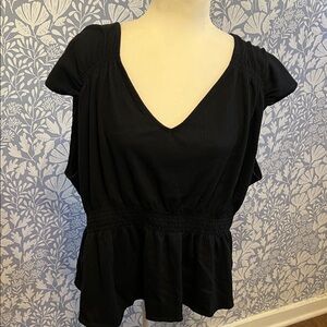 Elegant Black Women's Top